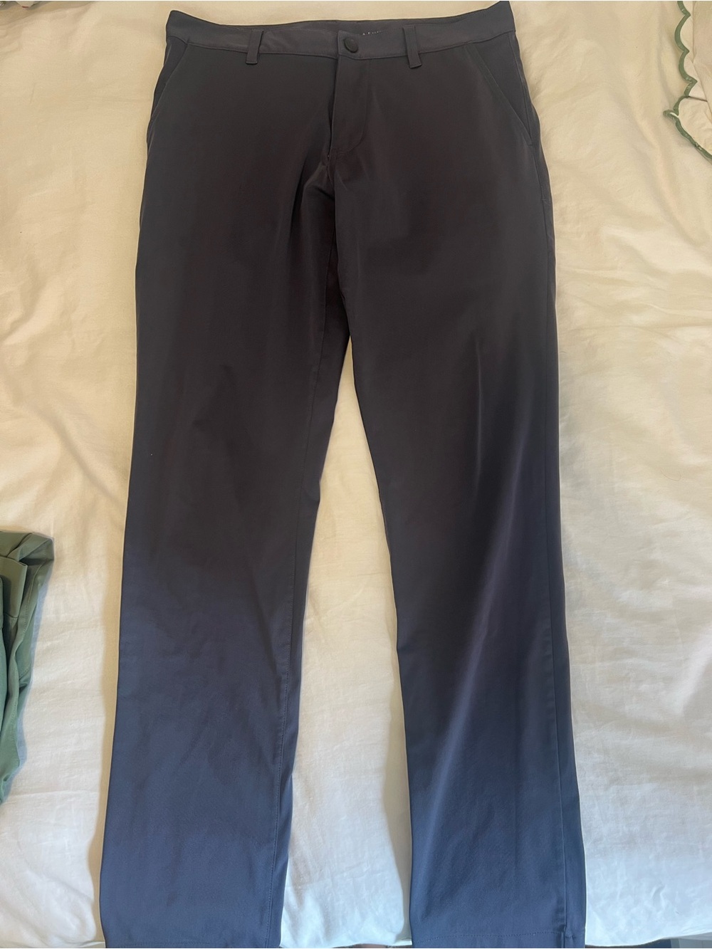 Men's Dark Gray Rhône  Dress Pants
